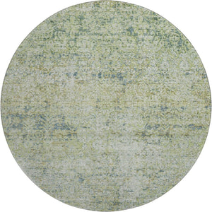 HomeRoots 8' X 10' Sage & Olive Green Abstract Washable Area Rug - UV Protected, Kid & Pet Friendly, Stylish! 717921