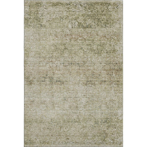 HomeRoots 10' X 14' Sage and Beige Abstract Area Rug - Durable, Washable, UV-Protected for Modern Living Spaces! 717947