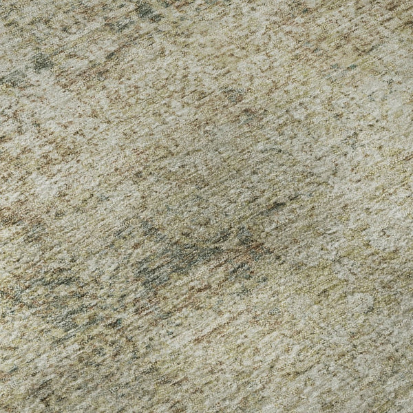 HomeRoots 10' X 14' Sage and Beige Abstract Area Rug - Durable, Washable, UV-Protected for Modern Living Spaces! 717947