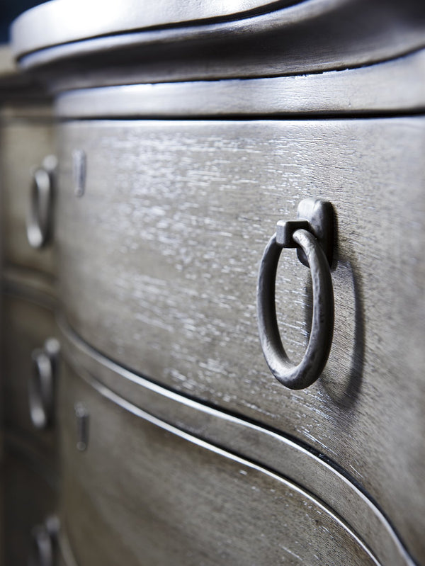 Lexington Sandy Ridge Bachelors Chest: Elegant Transitional Design With Natural Textures And Sophisticated Finish Pelican Gray  717-624