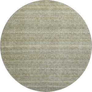 HomeRoots 8' X 10' Washable Linen & Beige Striped Area Rug with UV Protection - Durable, Stylish, Easy-Care Solution! 718023