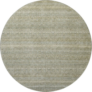 HomeRoots 8' X 10' Washable Linen & Beige Striped Area Rug with UV Protection - Durable, Stylish, Easy-Care Solution! 718023
