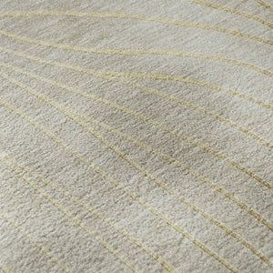 HomeRoots 9' X 12' Washable Beige and Brown Abstract Area Rug with UV Protection for Homes with Kids & Pets 718084