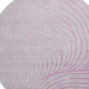HomeRoots 8' X 10' Blush Abstract Area Rug - Washable, Stain-Resistant, UV Protected for Homes with Kids & Pets 718089