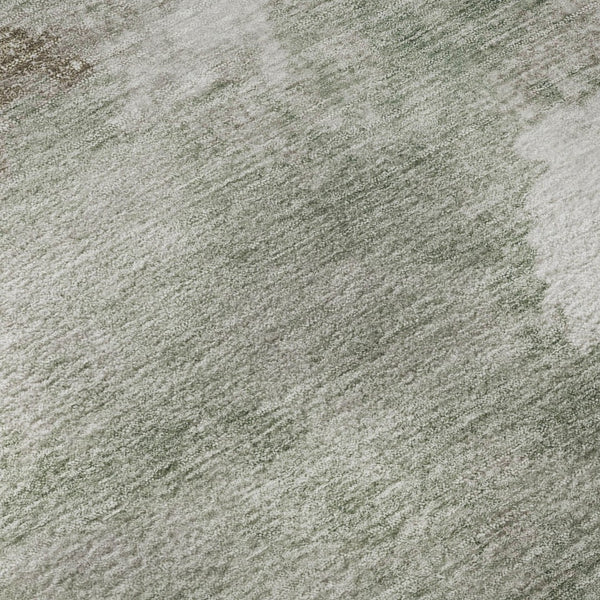 HomeRoots 10' X 14' Sage And Linen Abstract Washable Area Rug – Durable, UV-Protected, Perfect For High-Traffic Rooms! 718139