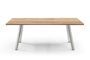 HomeRoots 55" Dark Gray Rounded Ceramic Outdoor Dining Table - Durable, Elegant Design for Memorable Gatherings 718229