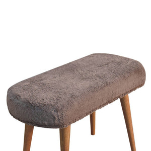 HomeRoots 32" Brown Solid Wood Storage Bench for Entryway with Comfortable Seating and Hidden Cabinet Space 718235