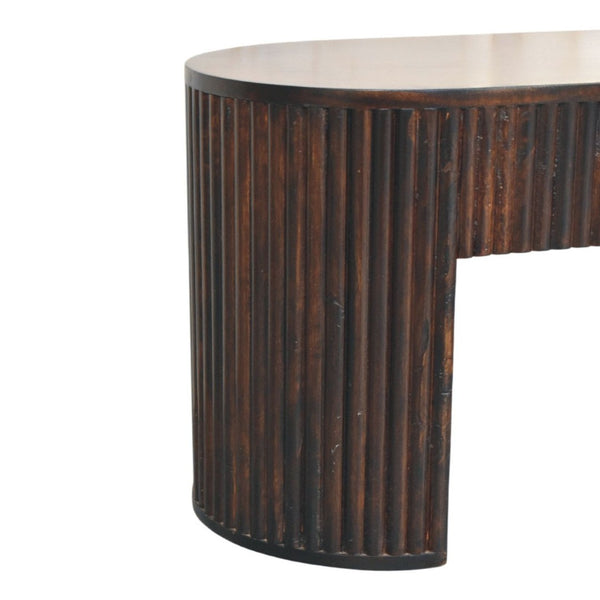 HomeRoots 43" Brown Solid Wood Storage Bench - Stylish Seating with Concealed Storage for Entryway & Hallway 718238