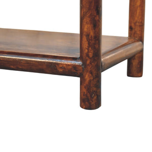 HomeRoots 35" Brown Solid Wood Storage Bench - Stylish Entryway Seating with Shoe Organization & Backrest 718250