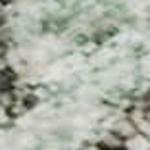 HomeRoots 8' Green and Gray Abstract Washable Round Rug - Stain Resistant, UV Protected for Modern Spaces 718265