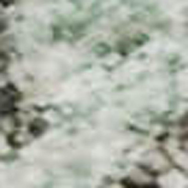 HomeRoots 8' Green and Gray Abstract Washable Round Rug - Stain Resistant, UV Protected for Modern Spaces 718265