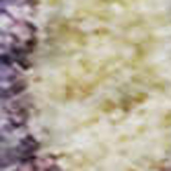 HomeRoots 8' Purple and Gold Abstract Washable Round Rug - Stain Resistant, UV Protected, Stylish & Durable 718271