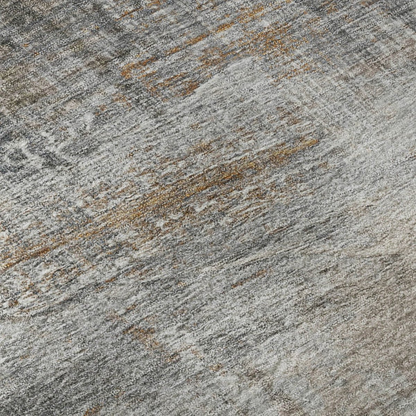HomeRoots 9' X 12' Light Taupe & Gray Abstract Washable Area Rug - Stylish, Stain-Resistant, UV Protected Home Decor 718411