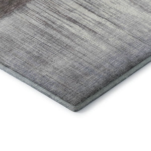 HomeRoots 5' X 8' Stylish Rust and Ivory Abstract Washable Area Rug with UV Protection for High-Traffic Spaces 718438