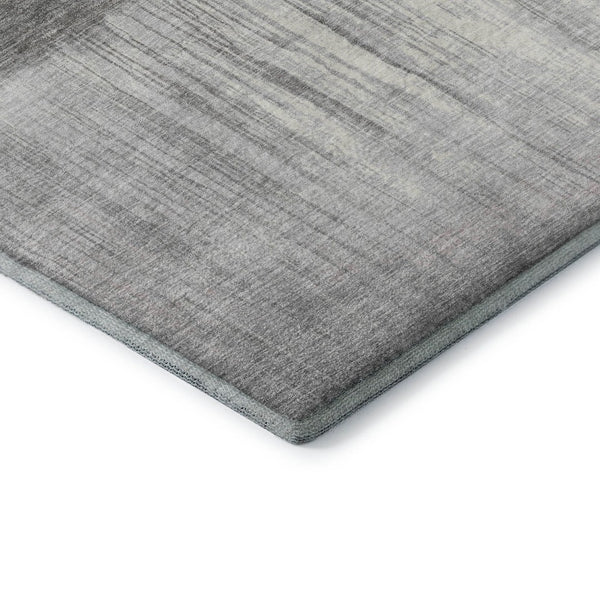 HomeRoots 5' X 8' Abstract Taupe And Ivory Washable Area Rug – UV Protected, Durable, Stylish, and Easy Care 718450