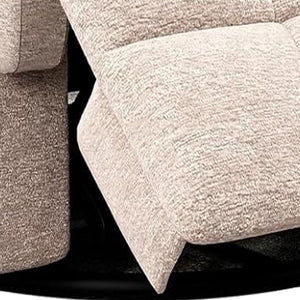 HomeRoots 40" Brown Faux Leather Manual Recliner - Stylish Comfort with Easy-Adjust Recline & Storage Pocket 718713