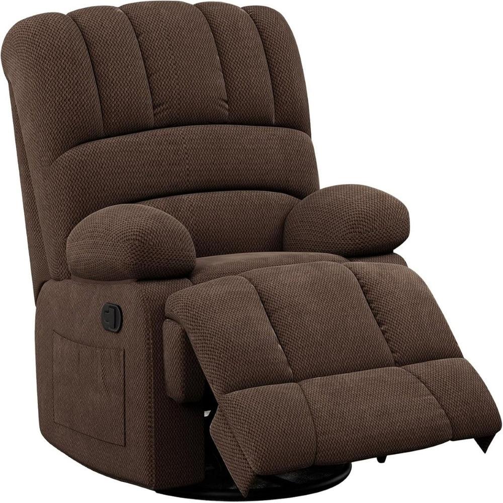 HomeRoots 40" White Faux Leather Manual Recliner – Stylish Comfort Chair for Living Room, Office & More! 718717