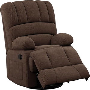 HomeRoots 40" White Faux Leather Manual Recliner – Stylish Comfort Chair for Living Room, Office & More! 718717