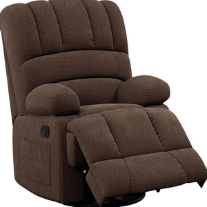 HomeRoots 40" White Faux Leather Manual Recliner – Stylish Comfort Chair for Living Room, Office & More! 718717