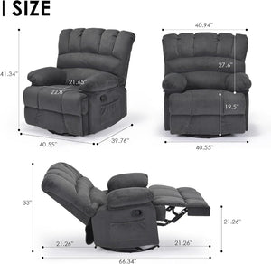 HomeRoots 40" White Faux Leather Manual Recliner – Stylish Comfort with Easy Maintenance & Versatile Use Options 718719