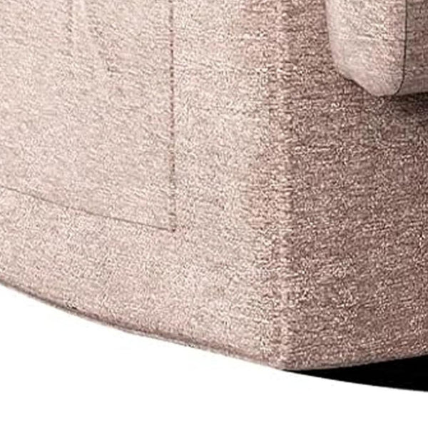 HomeRoots 36" Brown Faux Leather Manual Recliner - Effortless Comfort with Storage for Living Room Relaxation 718720