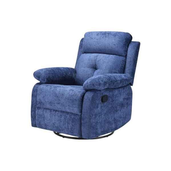 HomeRoots 37" Red Faux Leather Manual Recliner - Plush Comfort, Stylish Design & Convenient Storage for Any Room 718725