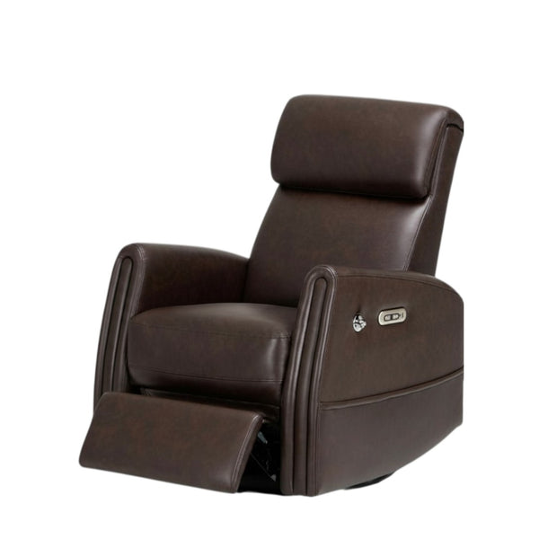 HomeRoots 36" Black Faux Leather Power Lift Recliner with Heated Massage, USB, Zero Gravity & Smart Storage 718747