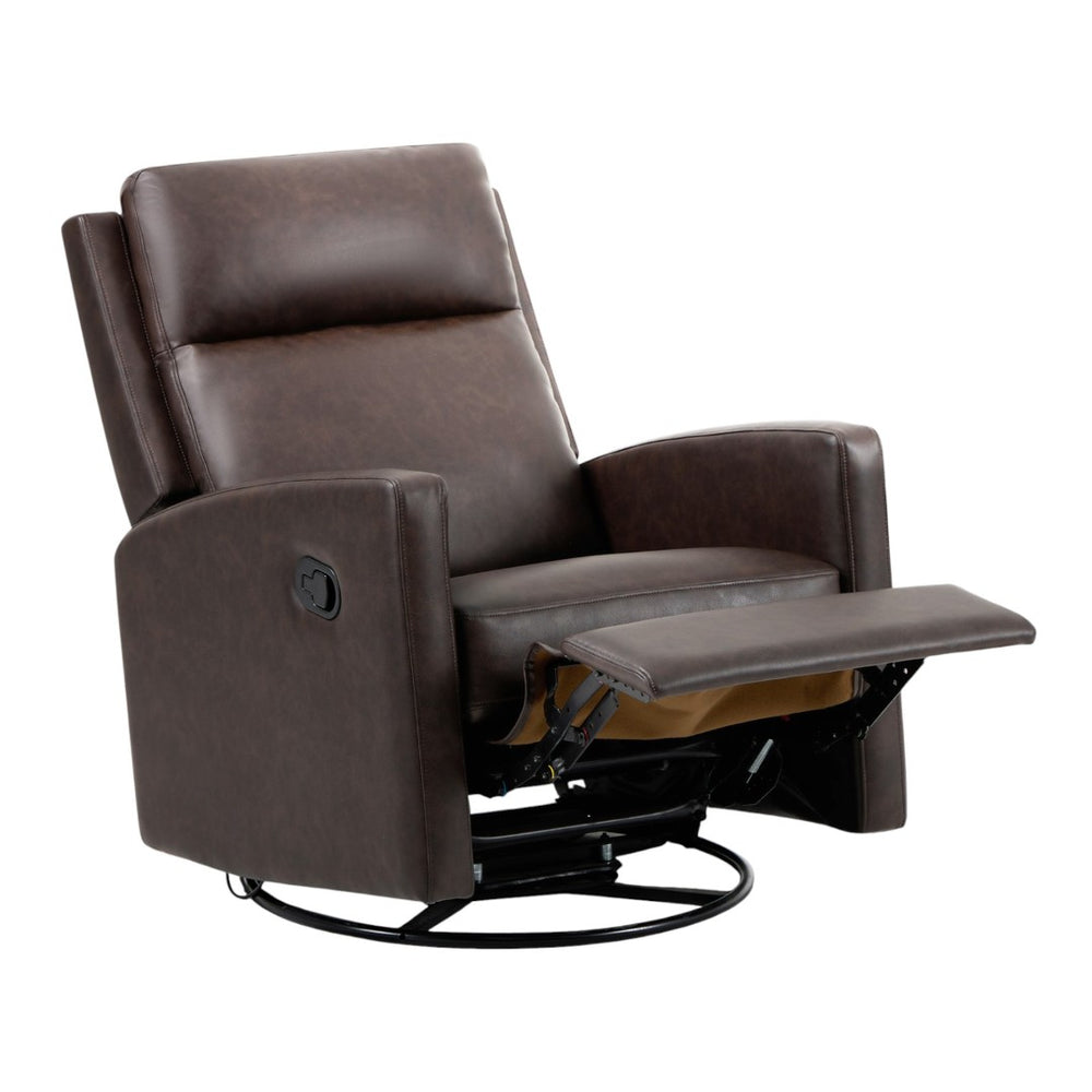 HomeRoots 35" Gray Faux Leather Power Lift Recliner with Heat & Massage, USB Port, Zero Gravity Comfort 718749
