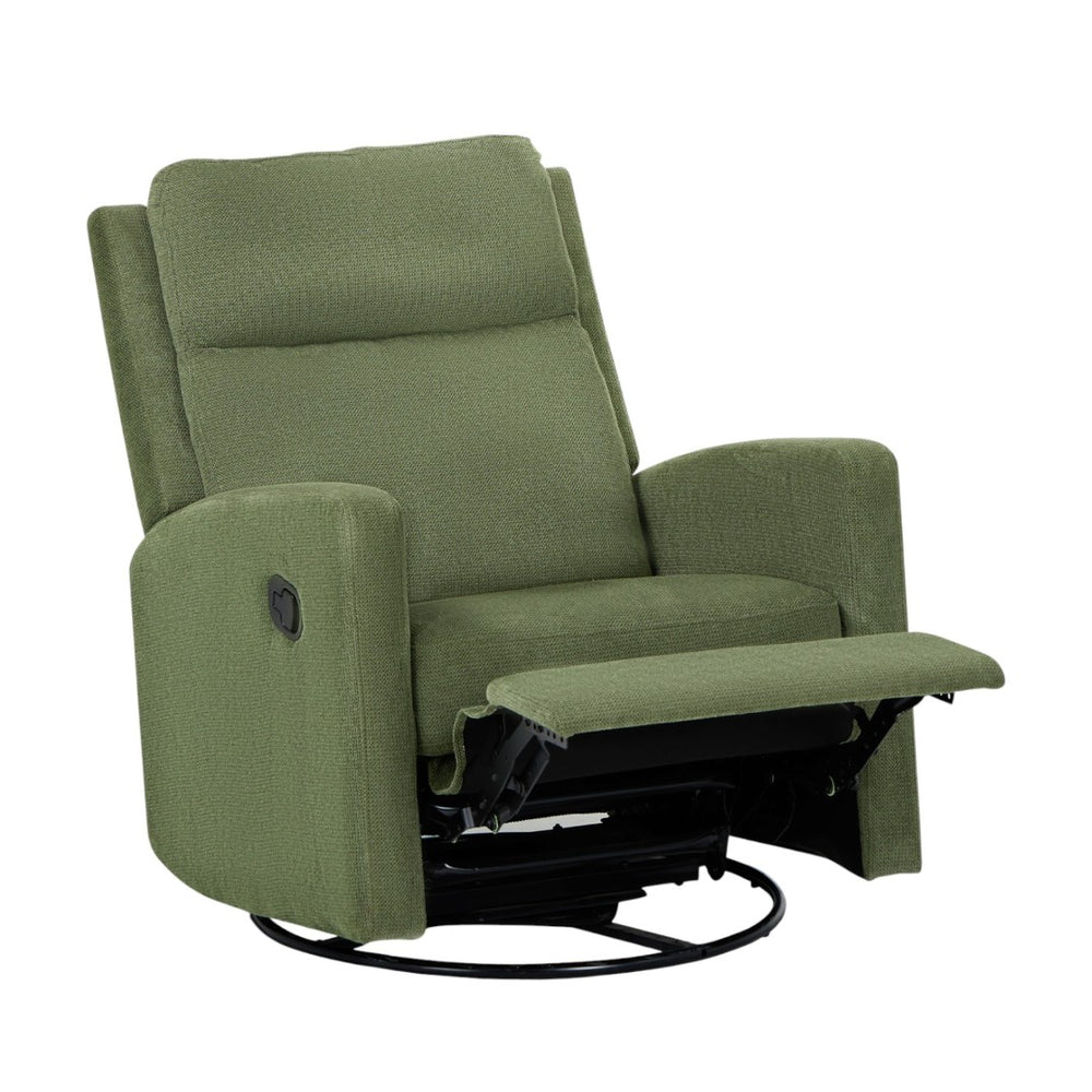 HomeRoots 35" Brown Faux Leather Manual Recliner - Stylish, Durable, & Versatile Comfort for Any Room! 718753