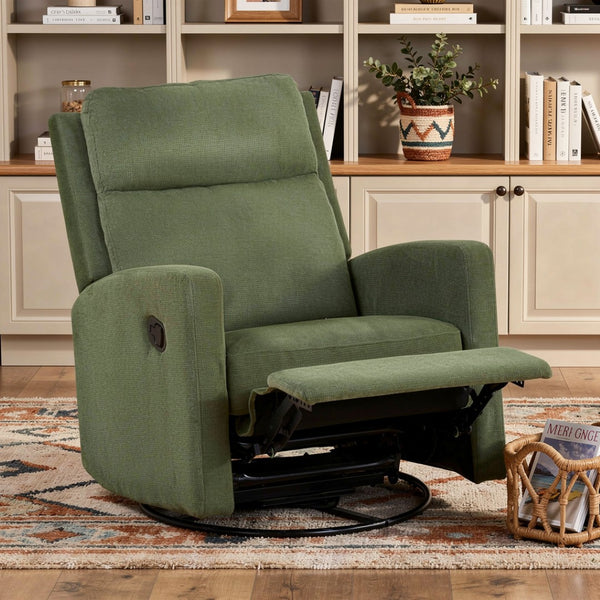 HomeRoots 35" Brown Faux Leather Manual Recliner - Stylish, Durable, & Versatile Comfort for Any Room! 718753