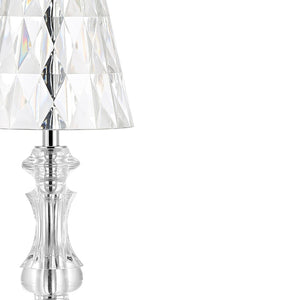 HomeRoots 11" White LED Table Lamp with Globe Shade & USB Charging - Modern Minimalist Design for Home Decor 718783