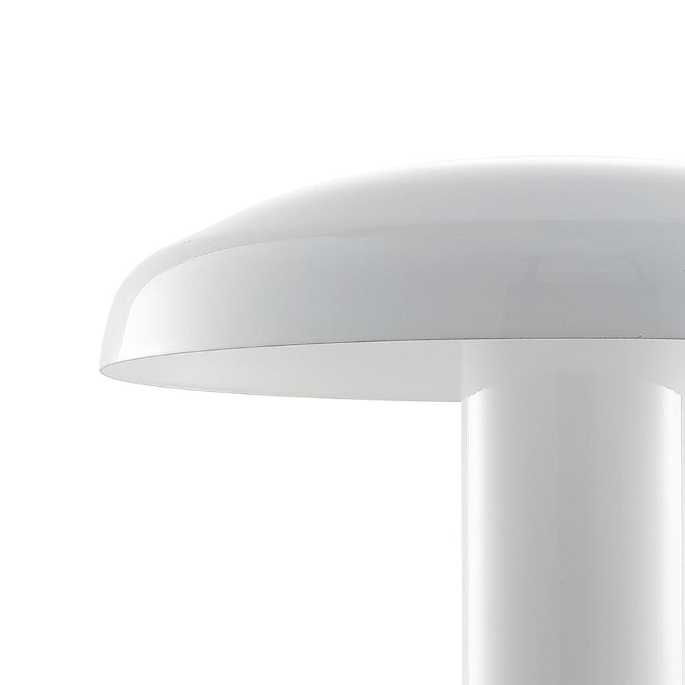 HomeRoots 11" Forest Green USB Table Lamp with Globe Shade - Modern LED Lighting & Built-in Charging Port 718785