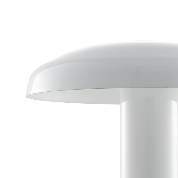 HomeRoots 11" Forest Green USB Table Lamp with Globe Shade - Modern LED Lighting & Built-in Charging Port 718785