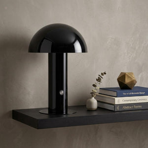 11 Inch Usb Powered Globe Shade Novelty Table Lamp Accent Light for Desk or Bedroom