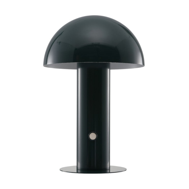 HomeRoots 11 Inch Forest Green Globe Shade Usb Table Lamp for Desk or Bedside Accent Lighting 718791