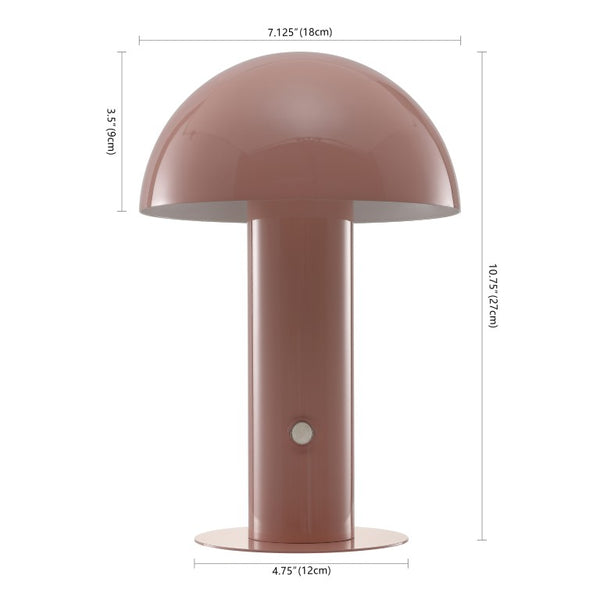 11 Inch Usb Powered Globe Shade Novelty Table Lamp Accent Light for Desk or Bedroom