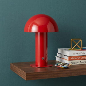 11 Inch Usb Powered Globe Shade Novelty Table Lamp Accent Light for Desk or Bedroom