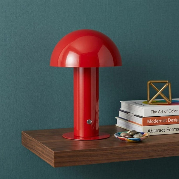11 Inch Usb Powered Globe Shade Novelty Table Lamp Accent Light for Desk or Bedroom