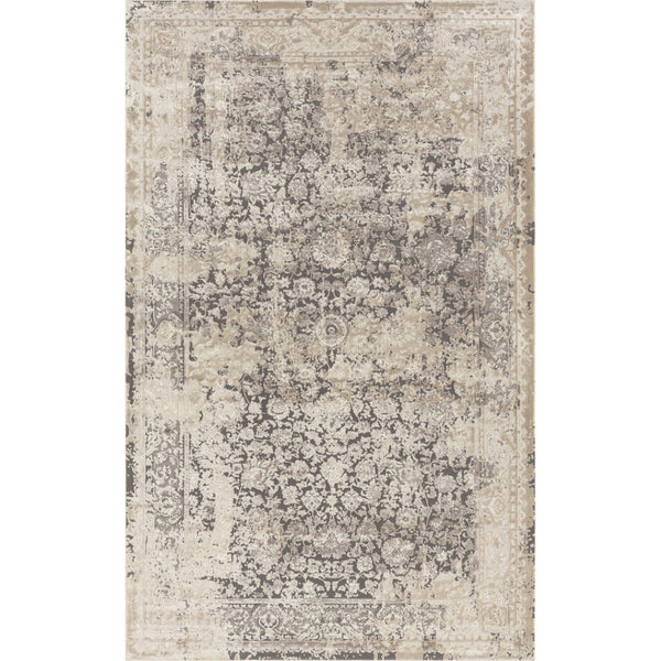 HomeRoots 6' Navy Blue and White Geometric Area Rug - Stylish Coastal Design for Living Spaces, Easy Care 719012