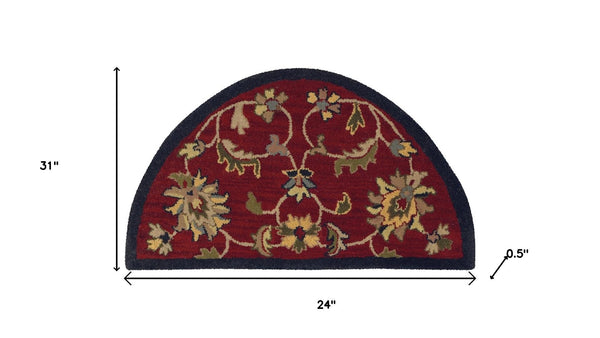 HomeRoots 2' X 2' Hand-Knotted Beige and Gray Wool Area Rug - Artisanal Abstract Design for Modern Interiors 719019