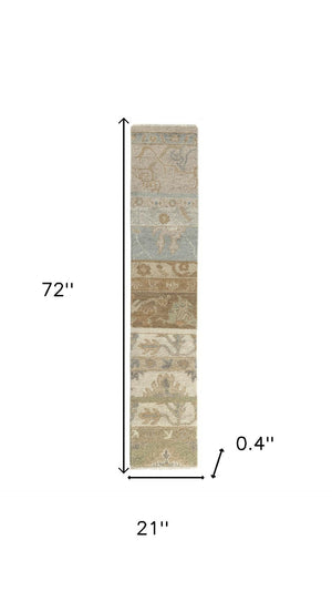 HomeRoots 8' X 10' Hand-Tufted Wool Area Rug in Light Gray & Beige - Floral Design for Cozy Living Spaces 719020