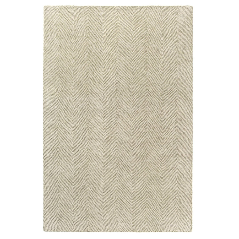 HomeRoots 8' X 10' Blue and Ivory Floral Hand-Tufted Wool Area Rug – Soft, Durable, and Perfect for Any Space! 719033