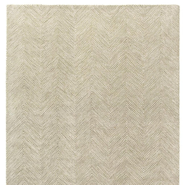 HomeRoots 8' X 10' Blue and Ivory Floral Hand-Tufted Wool Area Rug – Soft, Durable, and Perfect for Any Space! 719033
