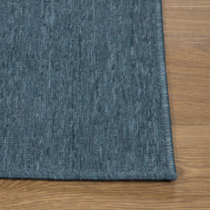 HomeRoots 5' Modern Abstract Area Rug in White, Blue & Red – Durable, Stylish, Perfect for High-Traffic Areas! 719078