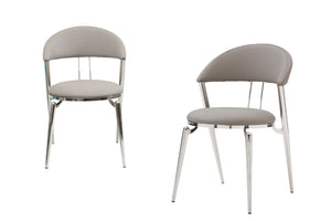 HomeRoots Black Faux Leather Wing Back Dining Side Chair Set - Modern Design, Comfortable & Versatile Seating 719102