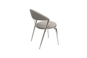 HomeRoots Black Faux Leather Wing Back Dining Side Chair Set - Modern Design, Comfortable & Versatile Seating 719102