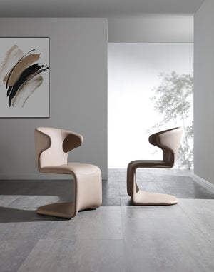 HomeRoots Set of Two Modern Light Gray and Black Dining Arm Chairs with Durable Steel Frame for Style & Comfort 719107