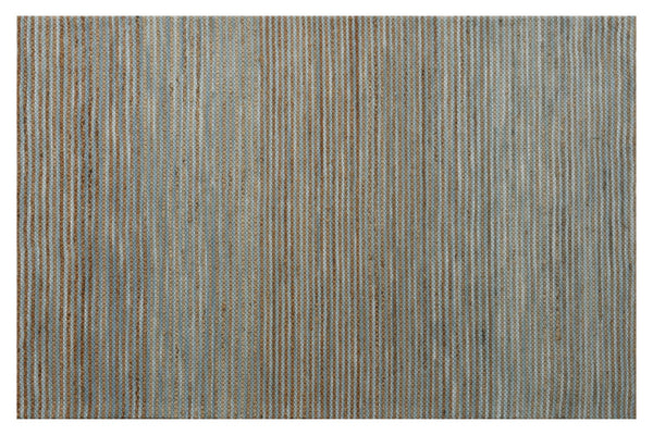 HomeRoots 4' Cream and Beige Geometric Area Rug - Handcrafted Elegance for Modern & Coastal Interiors, 4x5' 719112