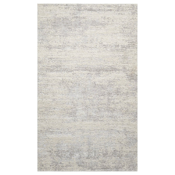 HomeRoots 4' Cream and Gold Abstract Area Rug - Contemporary Design for Luxurious Comfort and Durability 719114