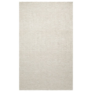 HomeRoots 4' X 5' Silver and Cream Abstract Area Rug - Contemporary Elegance for Any Living Space, Durable Design 719116